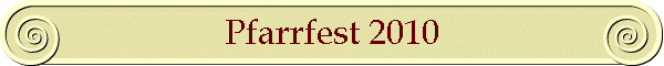 Pfarrfest 2010