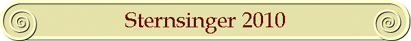 Sternsinger 2010